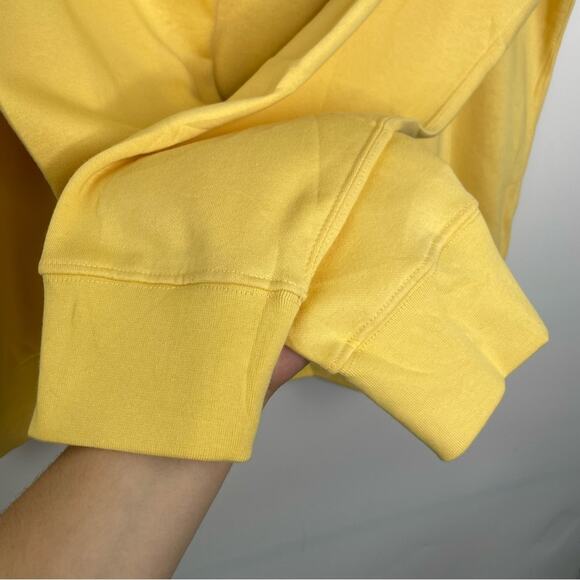 Polo Ralph Lauren yellow pullover sweatshirt Polo beach bear size XLT - Picture 4 of 11